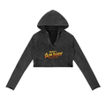 There's a Rebel in All of Us  Vintage Washed Raw Edge Hoodie