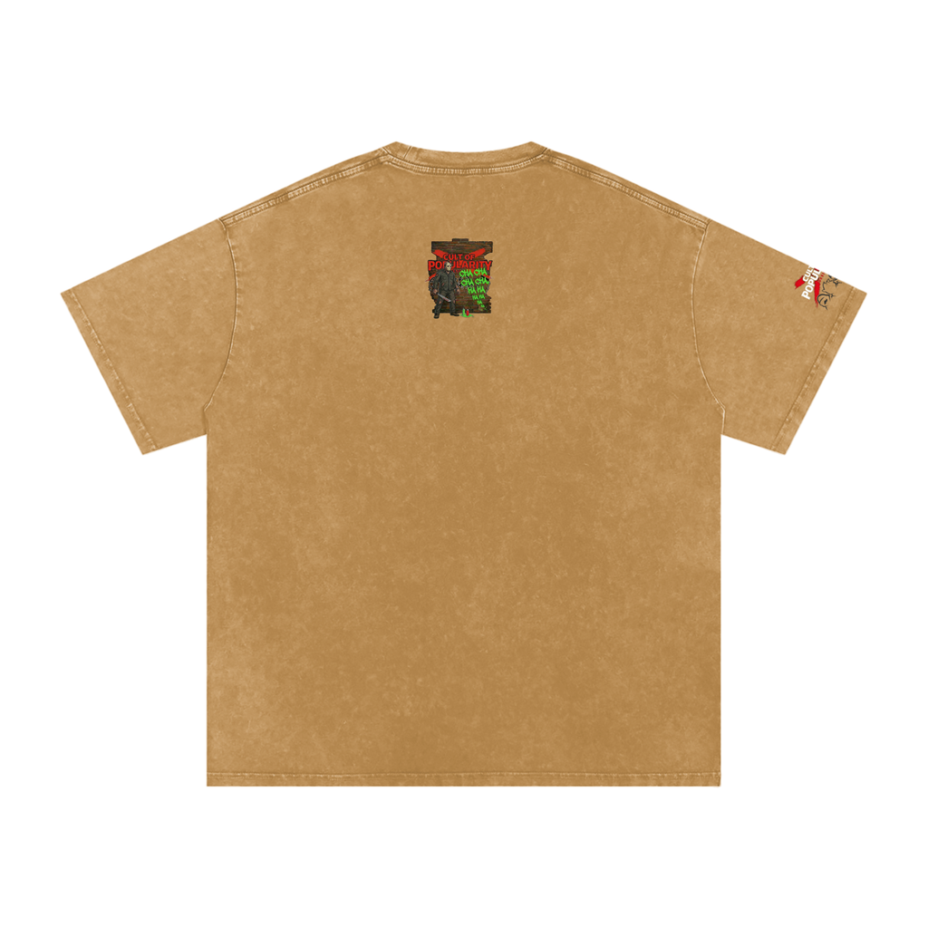 Uncanny X-Slasher #141: Days of Future Camp Snow Washed Oversized Cotton T-Shirt