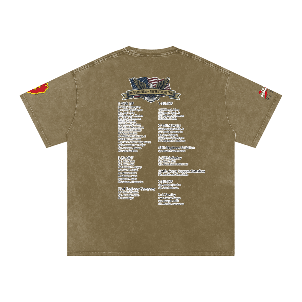 Mosul Hooligans Tribute Tee "Remember the Fallen" Special Edition