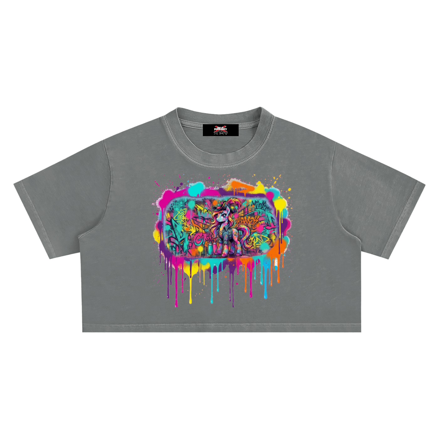 Pony Picasso Crop Top