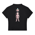 Blossoms of Royal Resolve: Pride of a Prince Essential Slim Fit Mock Neck T-Shirt