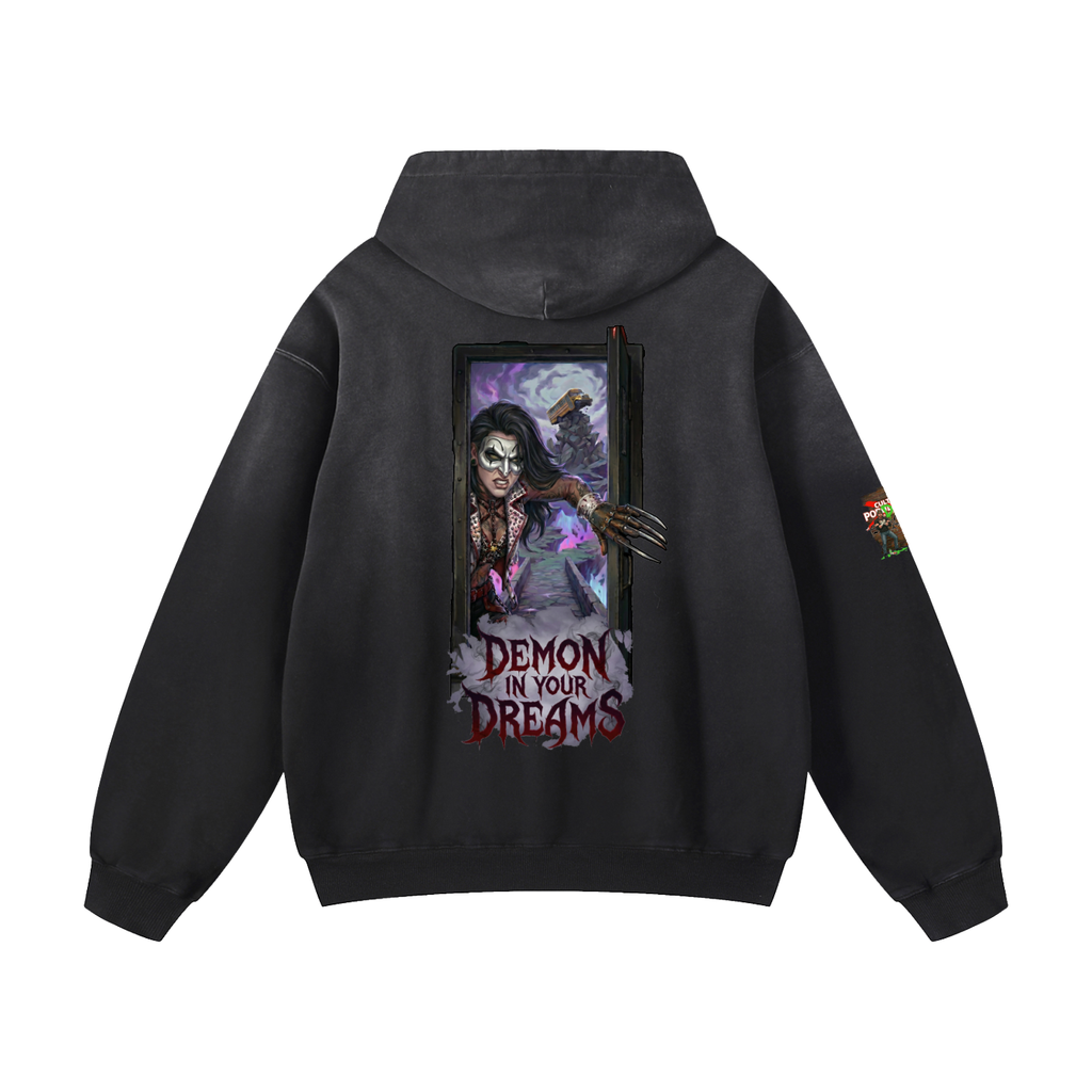 Rhea Ripley - Demon in Your Dreams Heavyweight Sunfade Oversized Hoodie