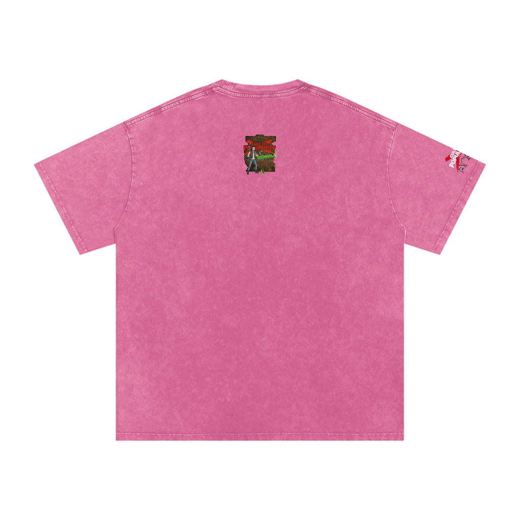 Shredder Wants YOU Tee  Snow Washed Oversized Cotton T-Shirt