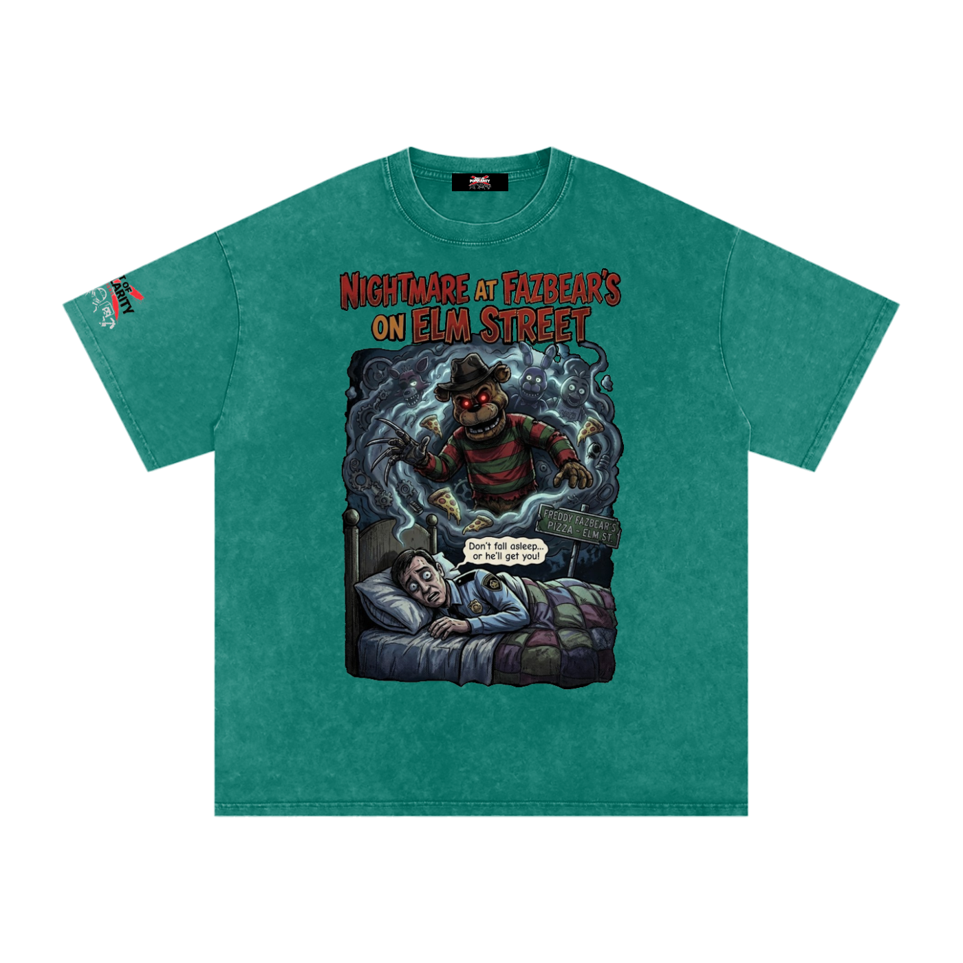 Nightmare at Fazbear's on Elm Street Tee