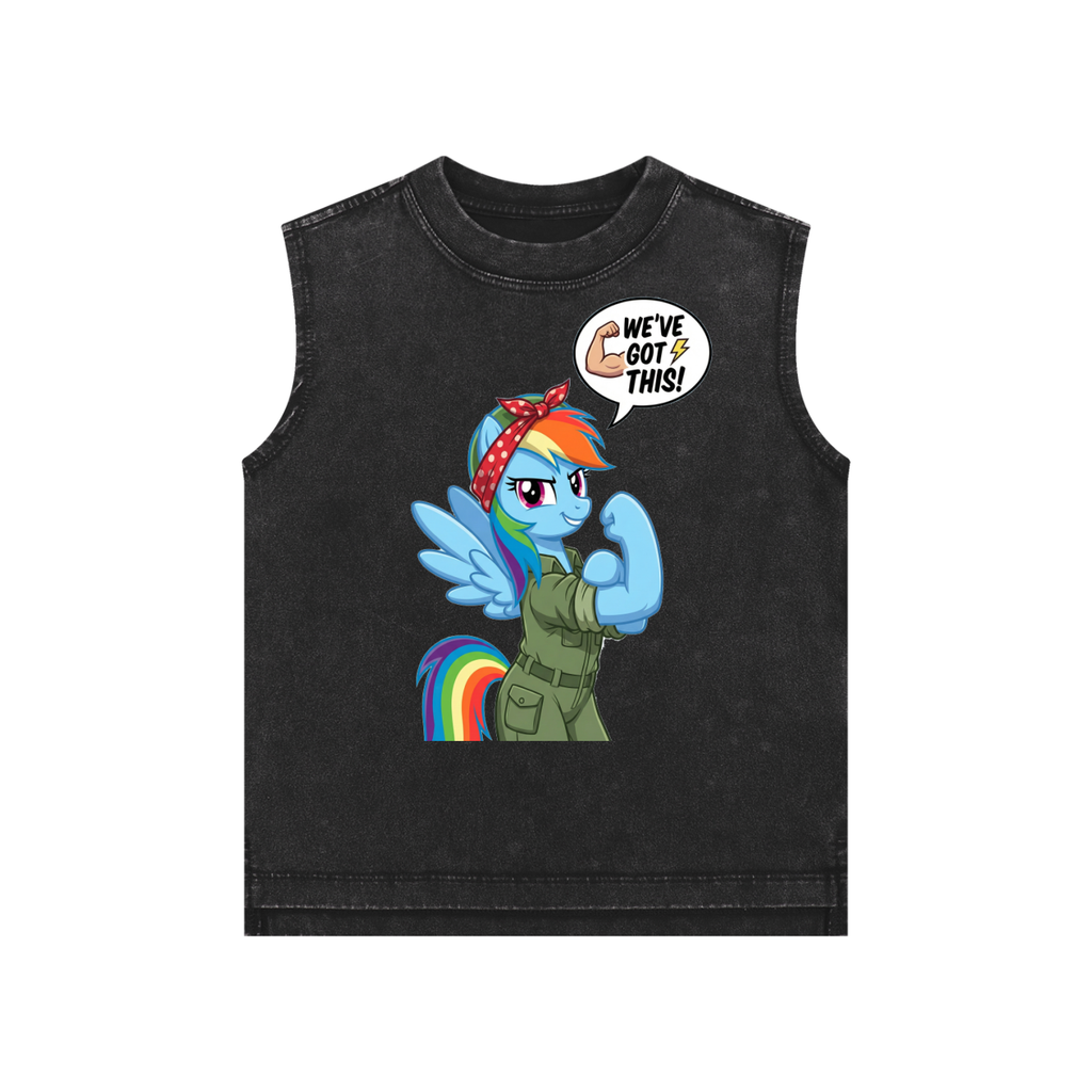 Friendship is Tactical: The My Little Joenie Tee Riveting Rosie Homage Youth