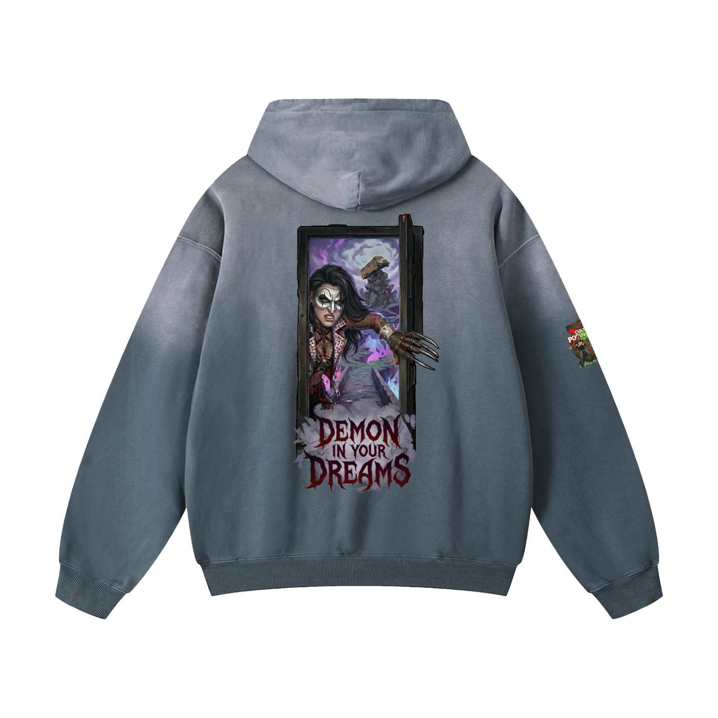 Rhea Ripley - Demon in Your Dreams Heavyweight Sunfade Oversized Hoodie