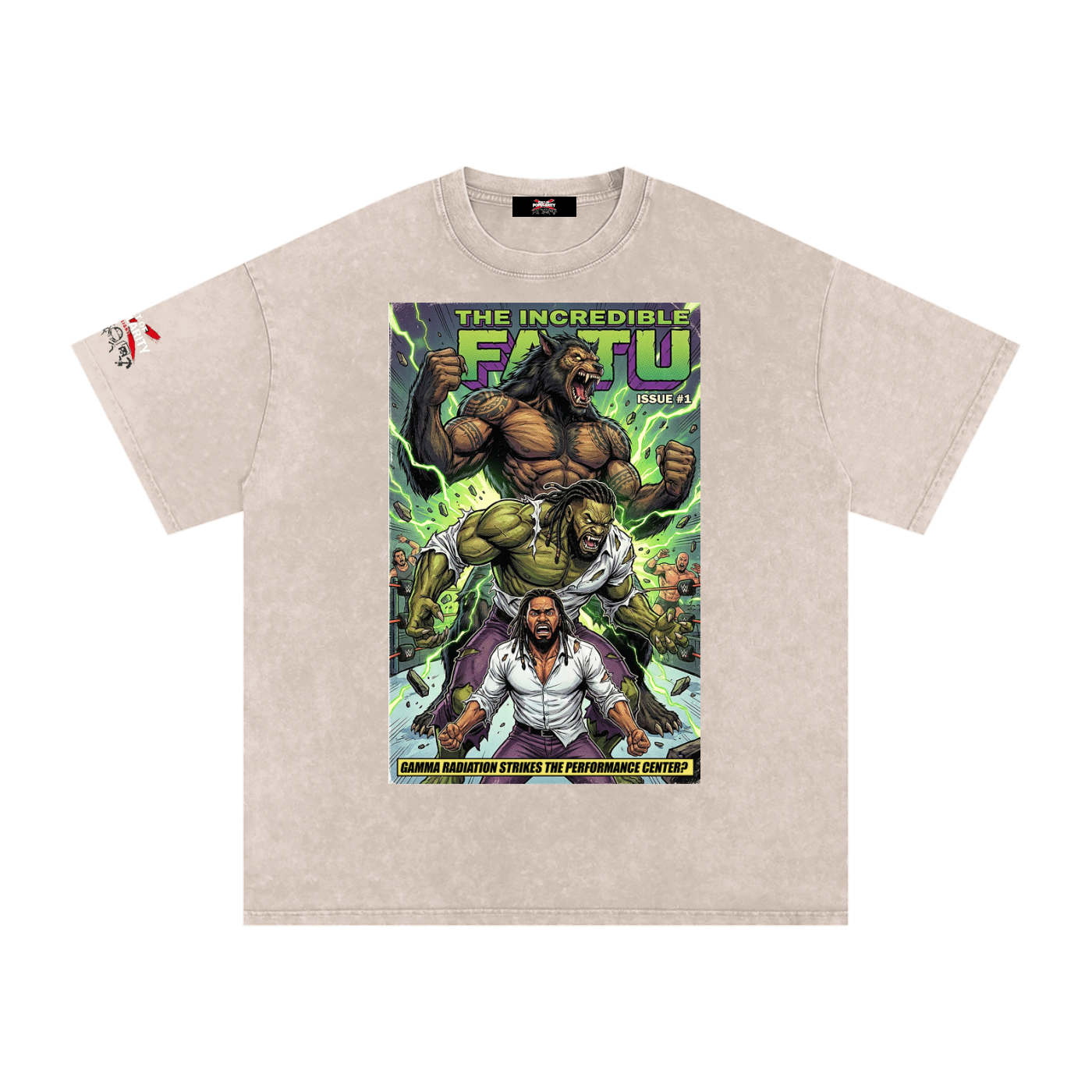 Unleashed Rage” — Comic Homage Variant (Jacob Fatu)