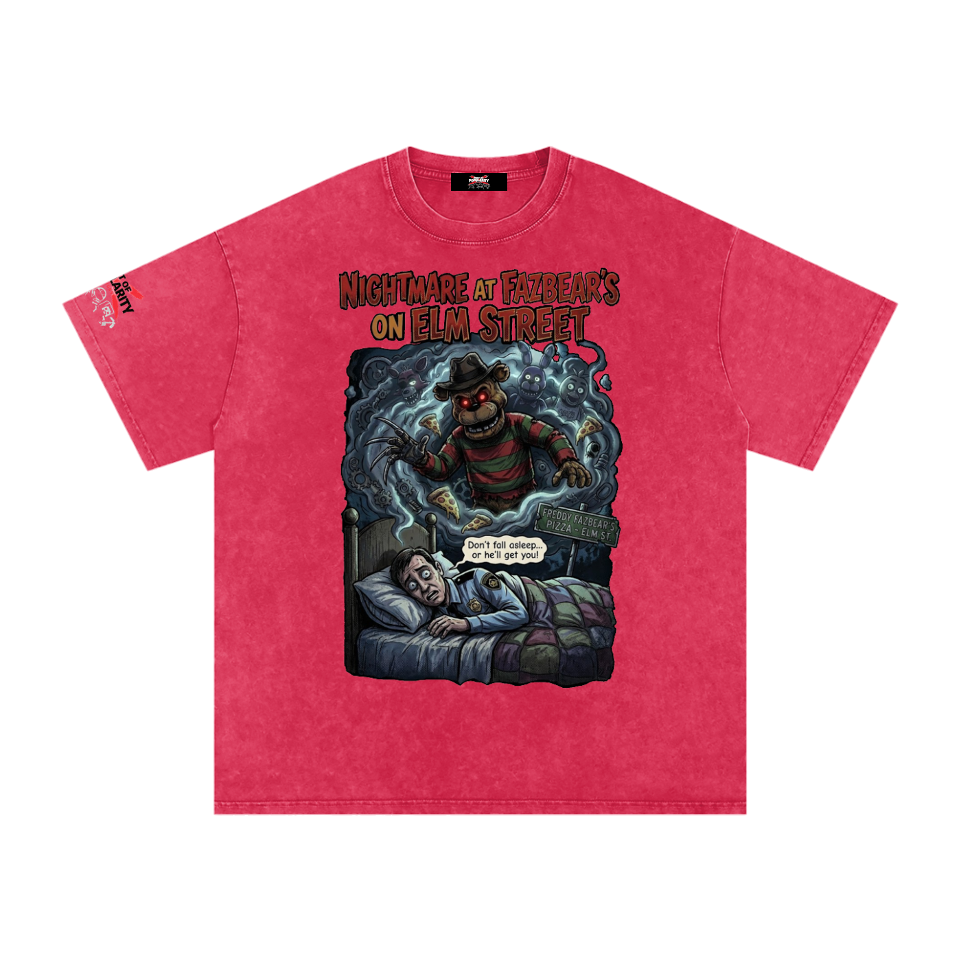 Nightmare at Fazbear's on Elm Street Tee