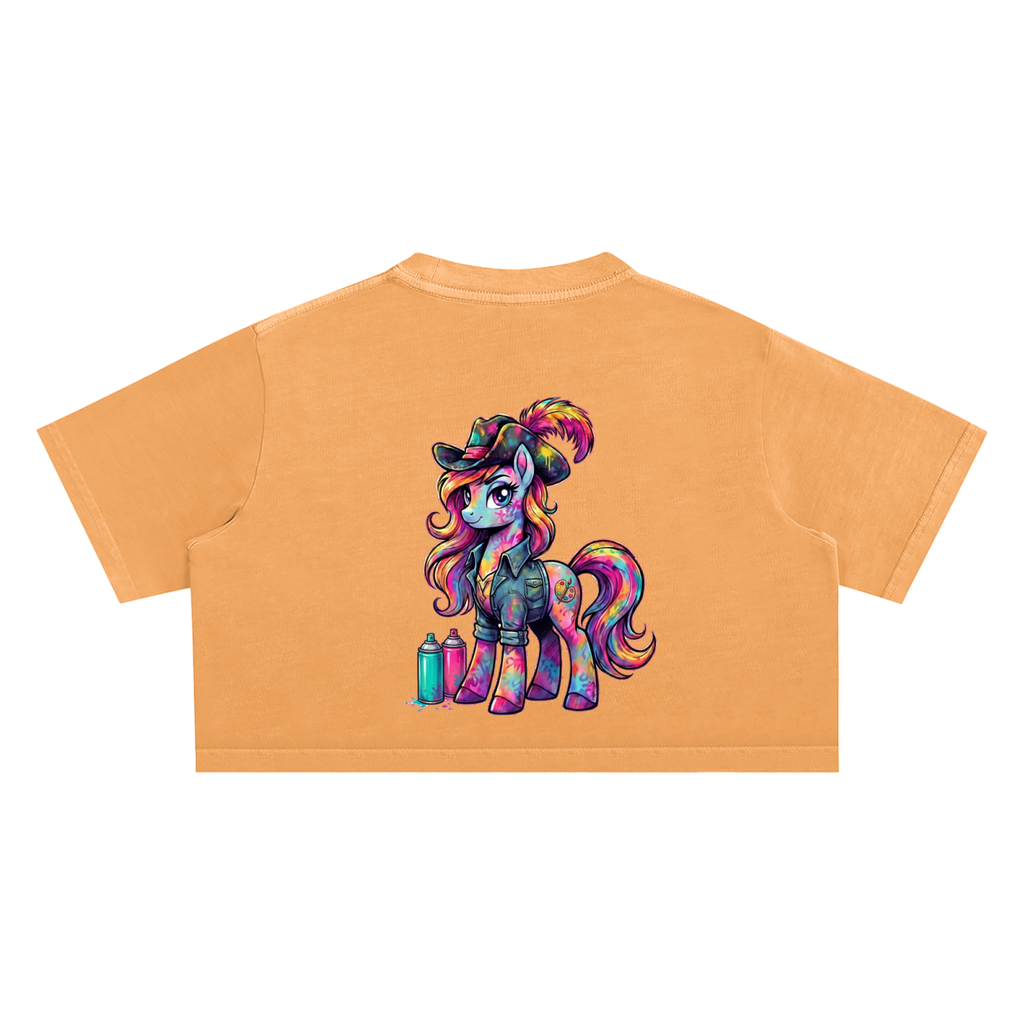 Pony Picasso Crop Top