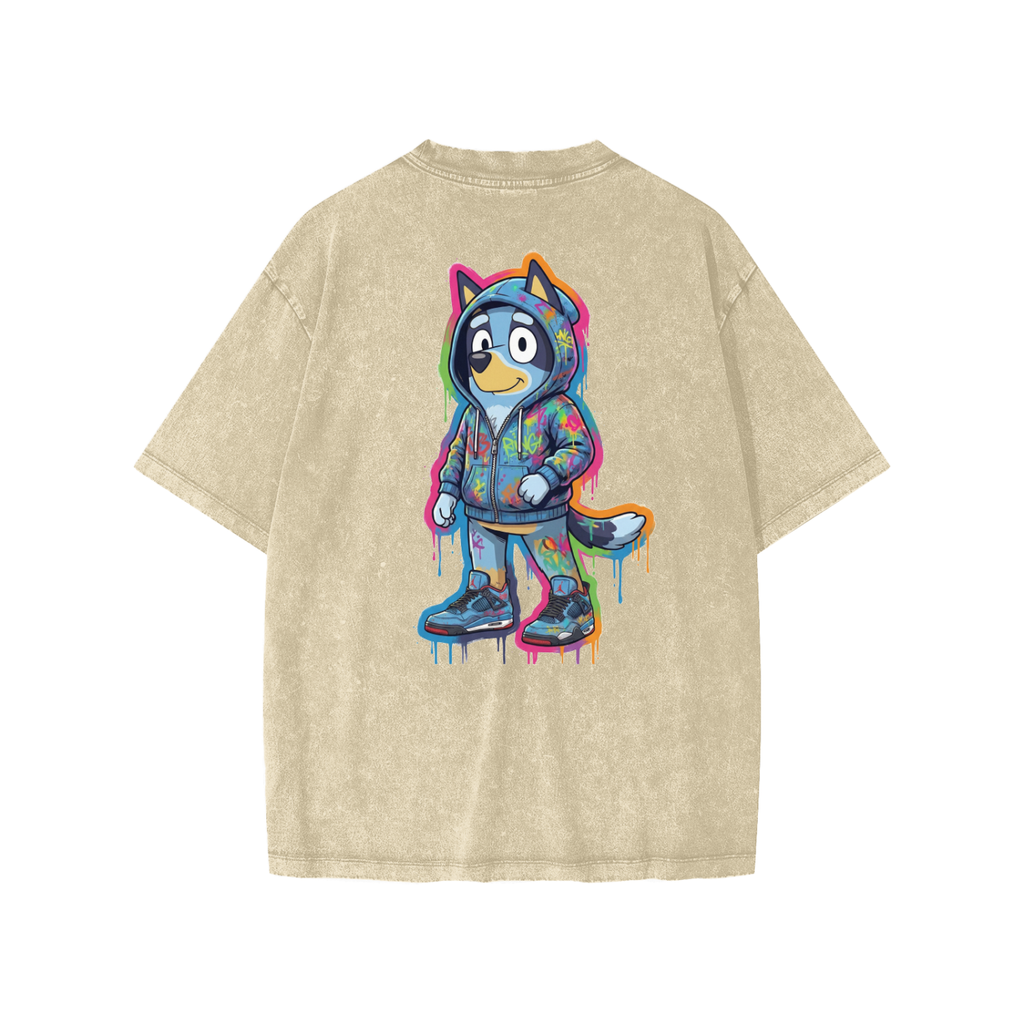 Puppy Picasso: Bluey Edition Kids Tee