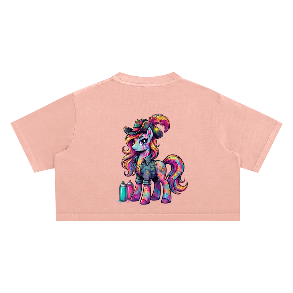 Pony Picasso Crop Top