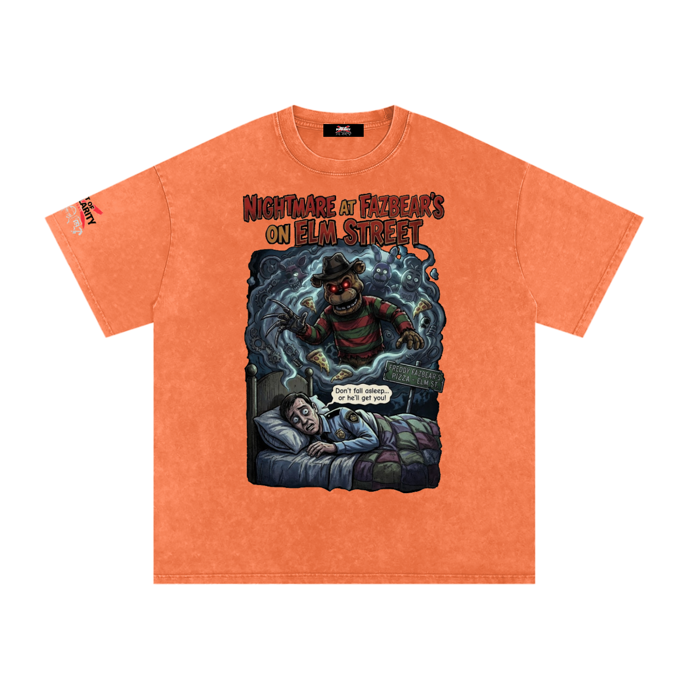 Nightmare at Fazbear's on Elm Street Tee