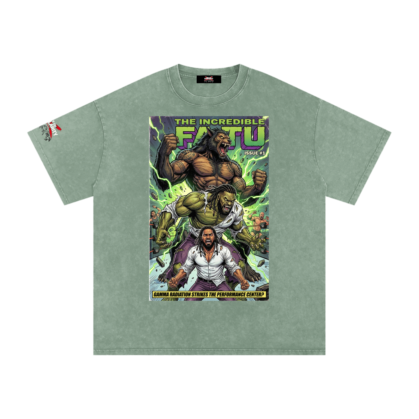 Unleashed Rage” — Comic Homage Variant (Jacob Fatu)