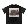 Foot Clan Reunion Tee  Snow Washed Oversized Cotton T-Shirt