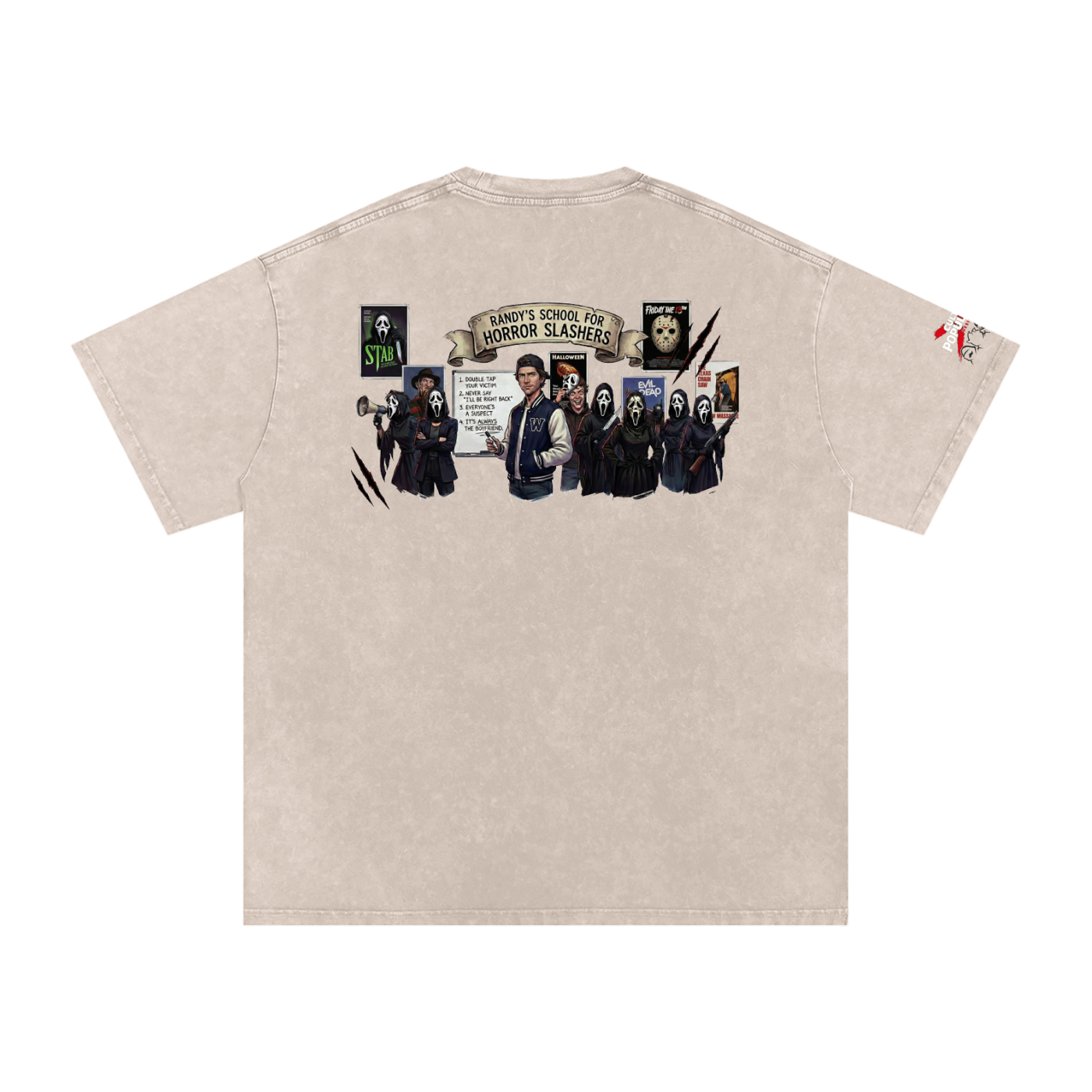 Randy's School for Horror Slashers Tee