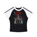 Paranormal Visitors Meet the Neighborhood Watch Raglan Tee
