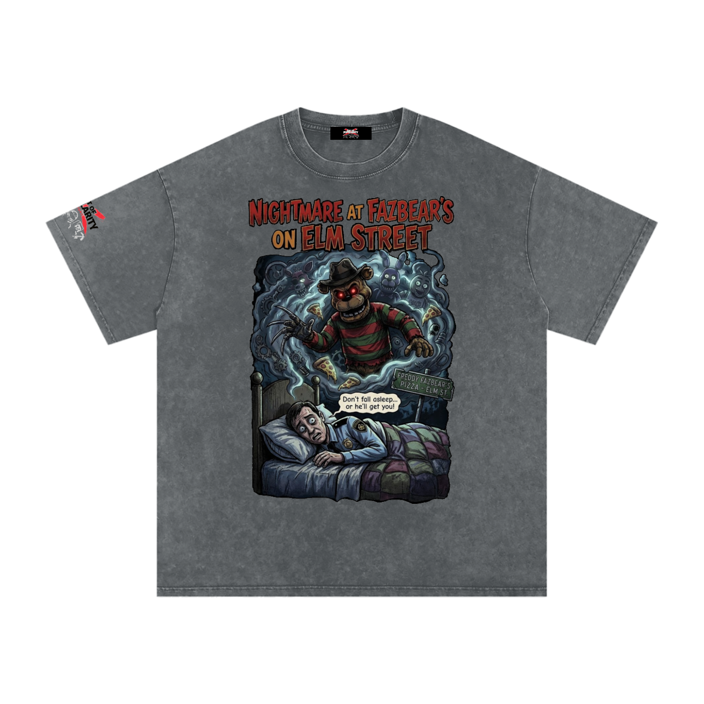 Nightmare at Fazbear's on Elm Street Tee