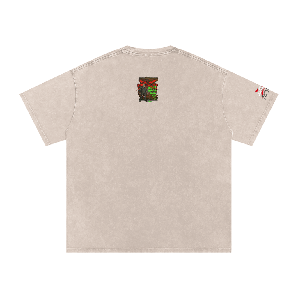 Uncanny X-Slasher #141: Days of Future Camp Snow Washed Oversized Cotton T-Shirt