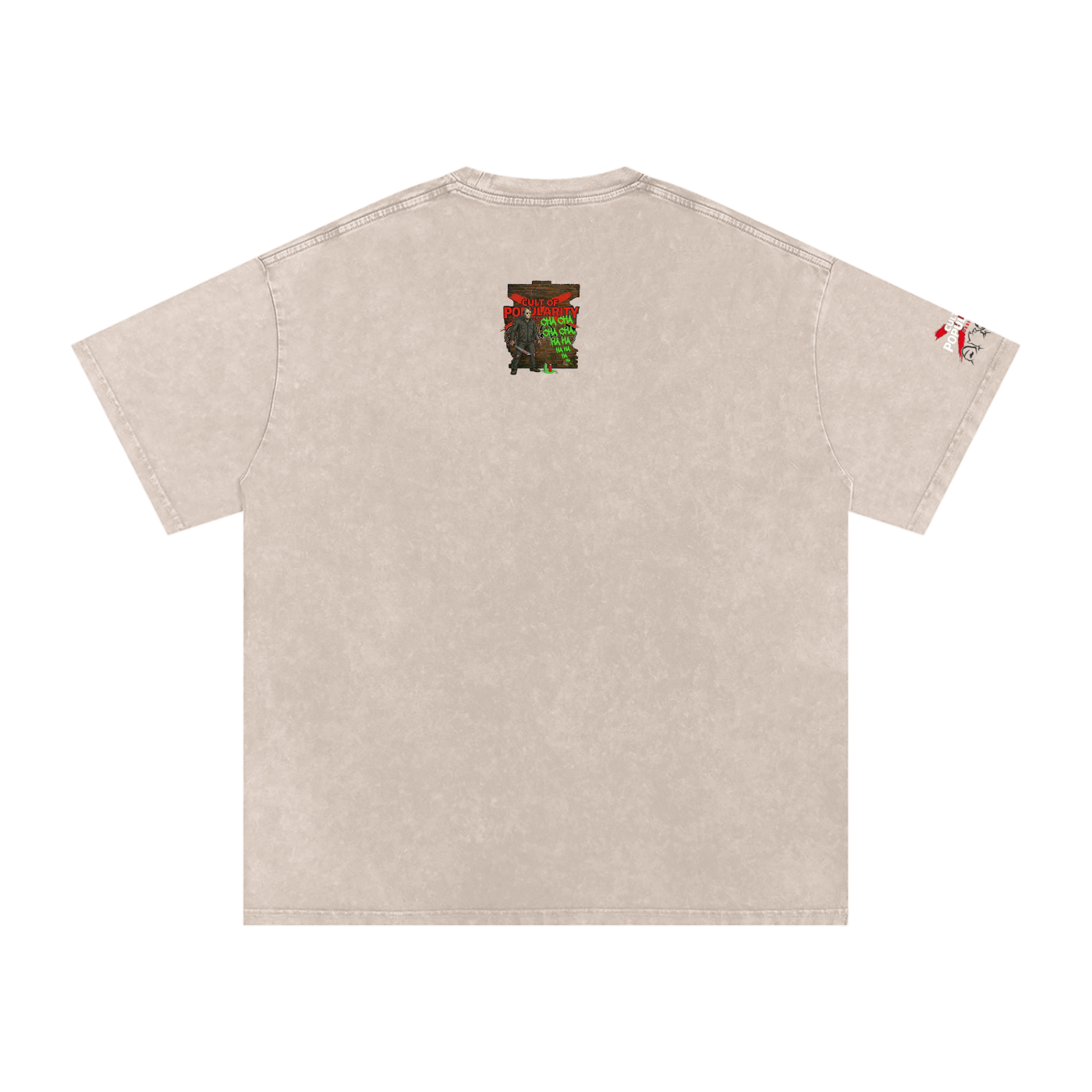 Uncanny X-Slasher #141: Days of Future Camp Snow Washed Oversized Cotton T-Shirt