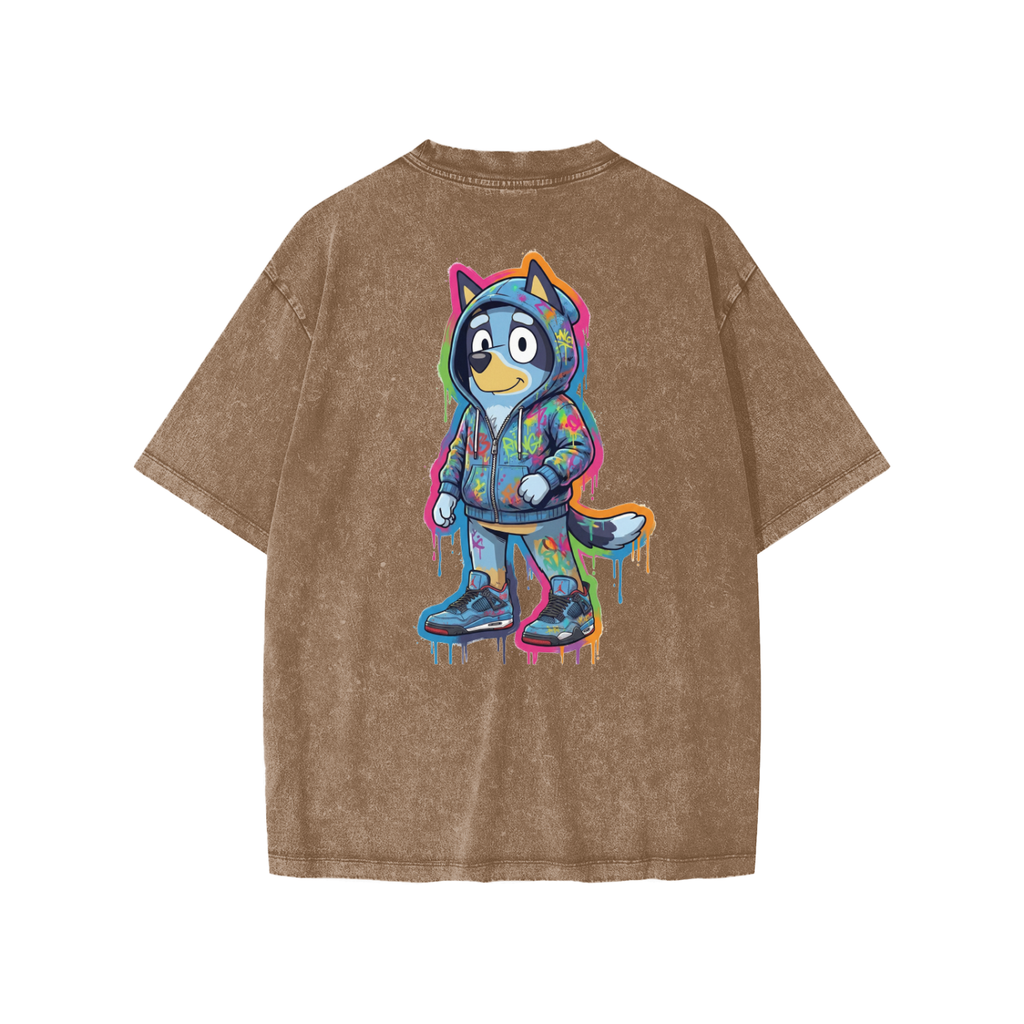 Puppy Picasso: Bluey Edition Kids Tee
