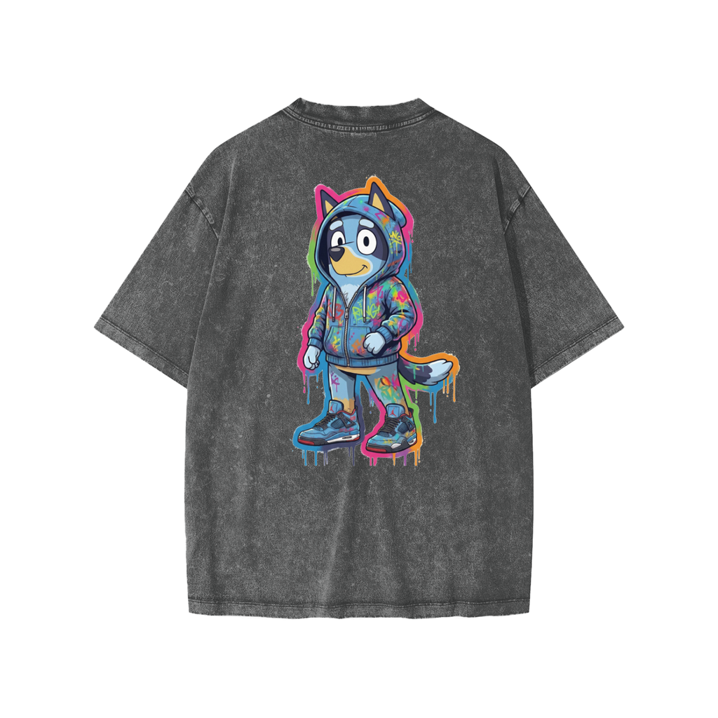 Puppy Picasso: Bluey Edition Kids Tee