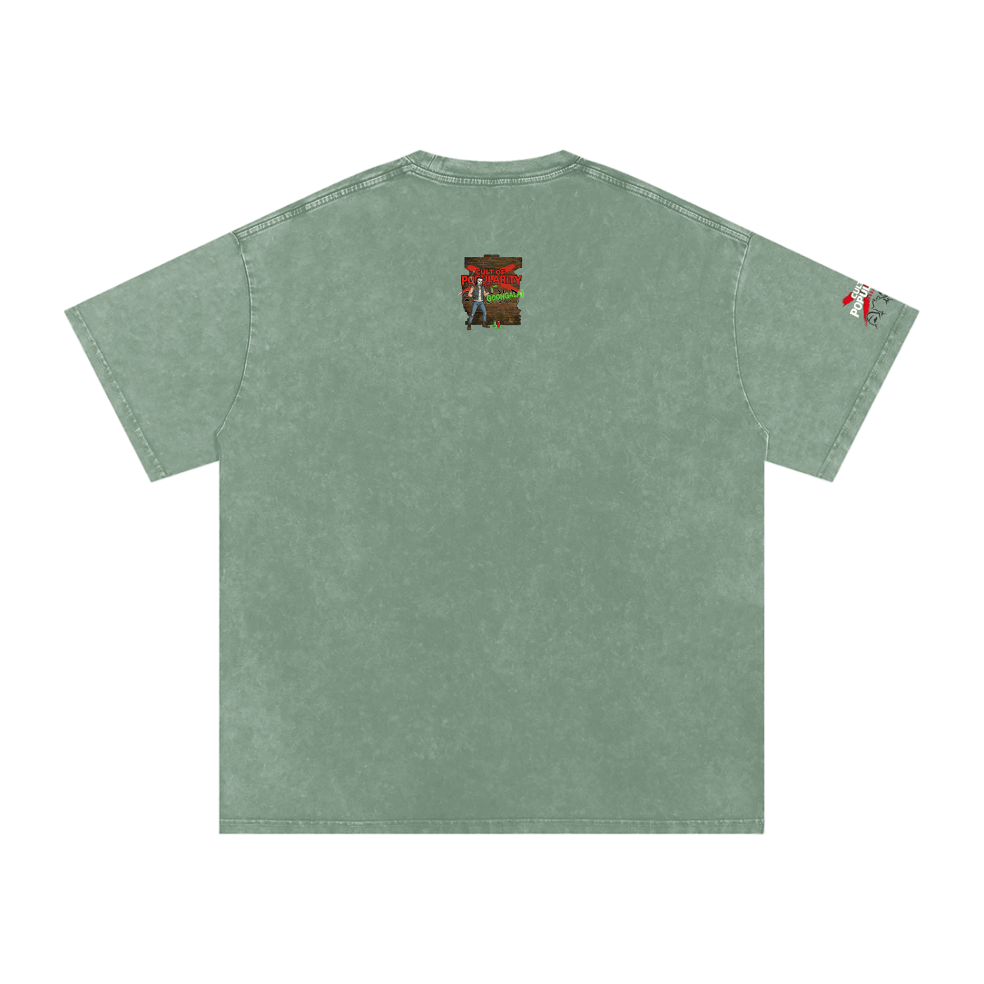 Foot Clan Reunion Tee  Snow Washed Oversized Cotton T-Shirt