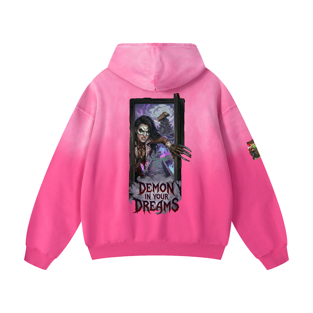 Rhea Ripley - Demon in Your Dreams Heavyweight Sunfade Oversized Hoodie