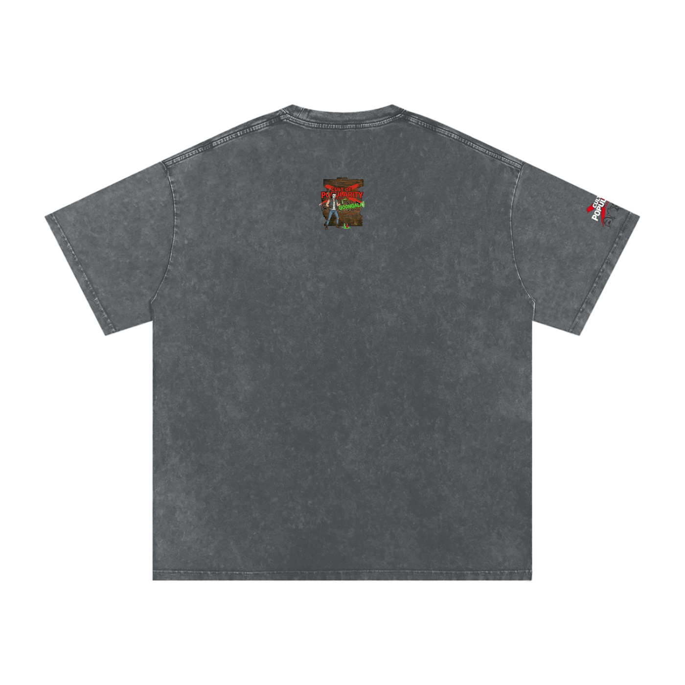 Foot Clan Reunion Tee  Snow Washed Oversized Cotton T-Shirt