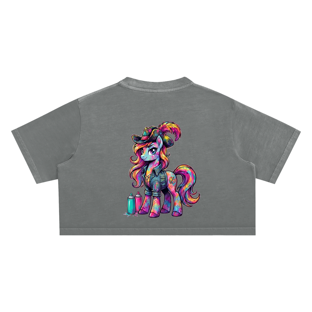 Pony Picasso Crop Top
