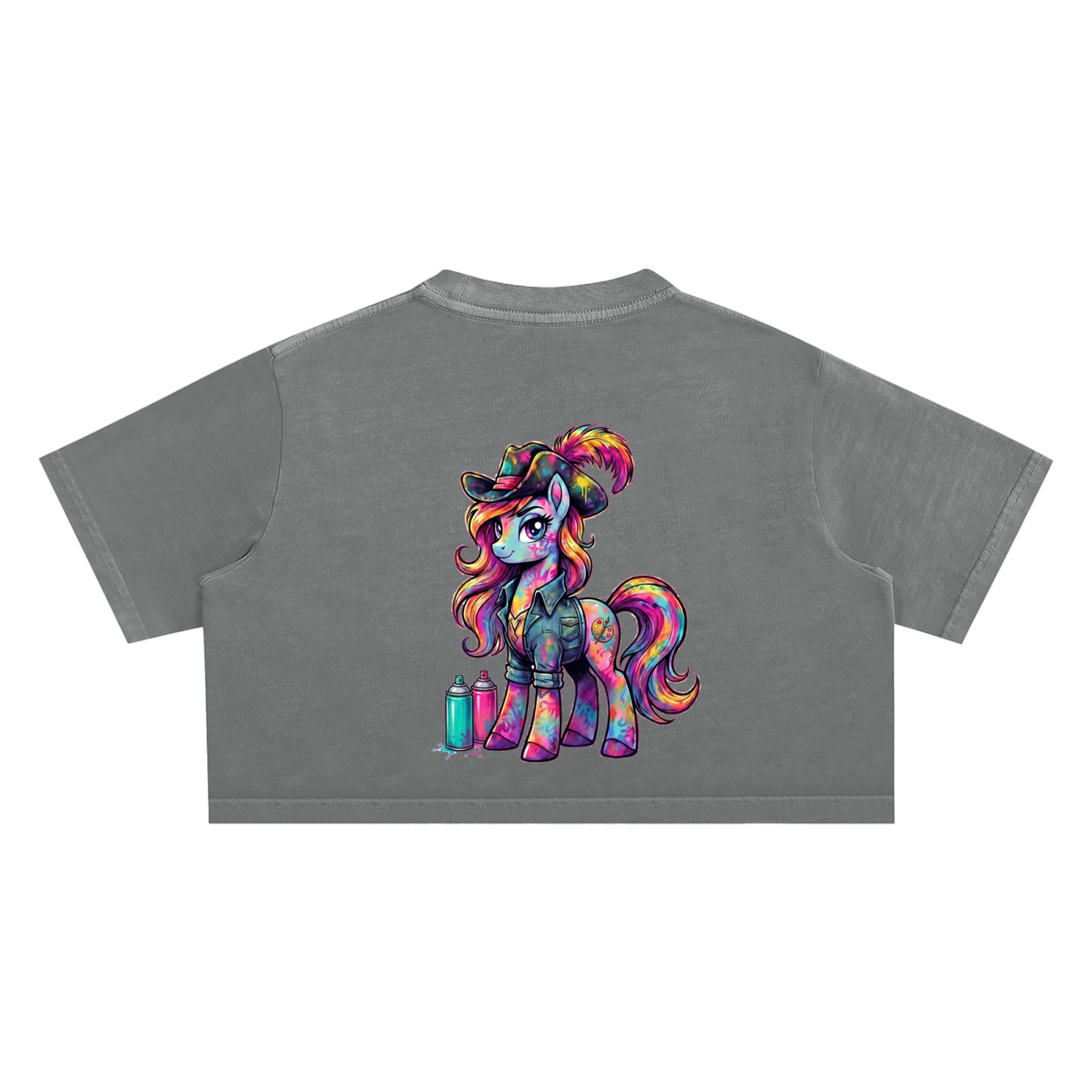 Pony Picasso Crop Top