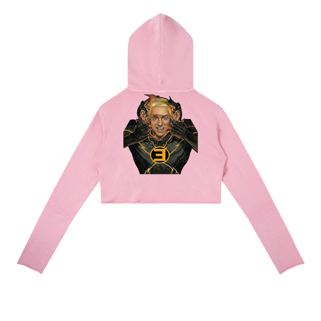 There's a Rebel in All of Us  Vintage Washed Raw Edge Hoodie