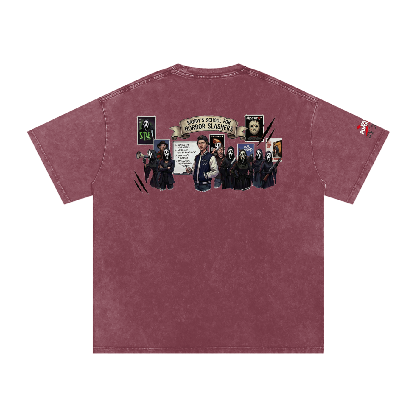 Randy's School for Horror Slashers Tee