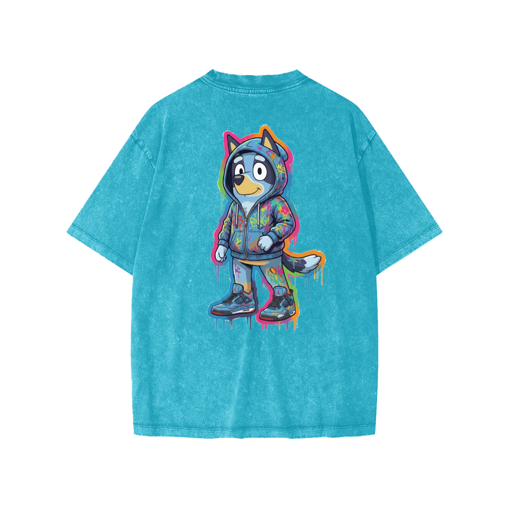 Puppy Picasso: Bluey Edition Kids Tee