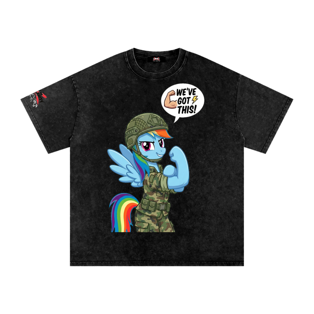 Friendship is Tactical: The My Little Joenie Tee Riveting Rosie Combat Homage