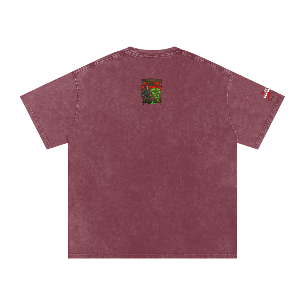 Uncanny X-Slasher #141: Days of Future Camp Snow Washed Oversized Cotton T-Shirt