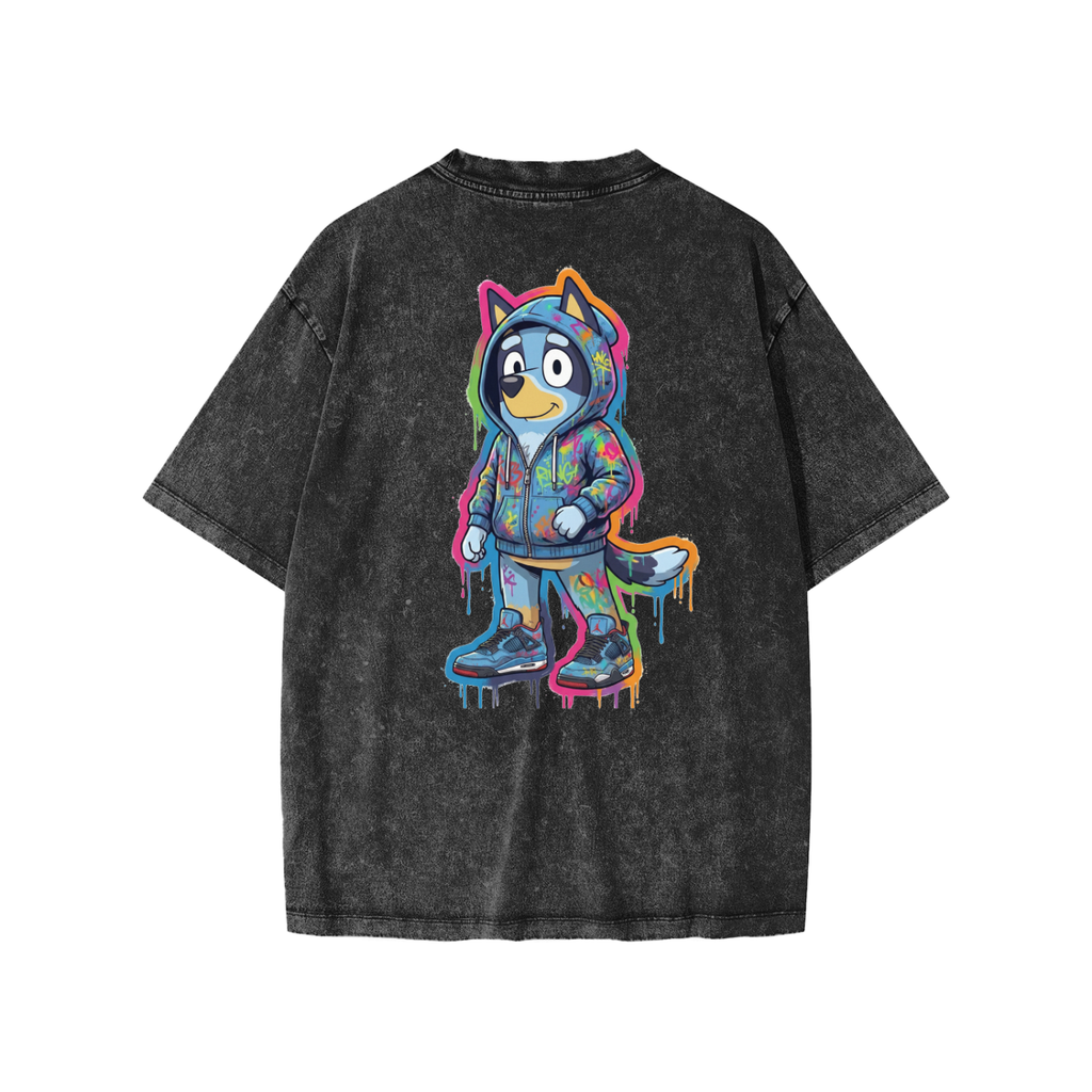 Puppy Picasso: Bluey Edition Kids Tee