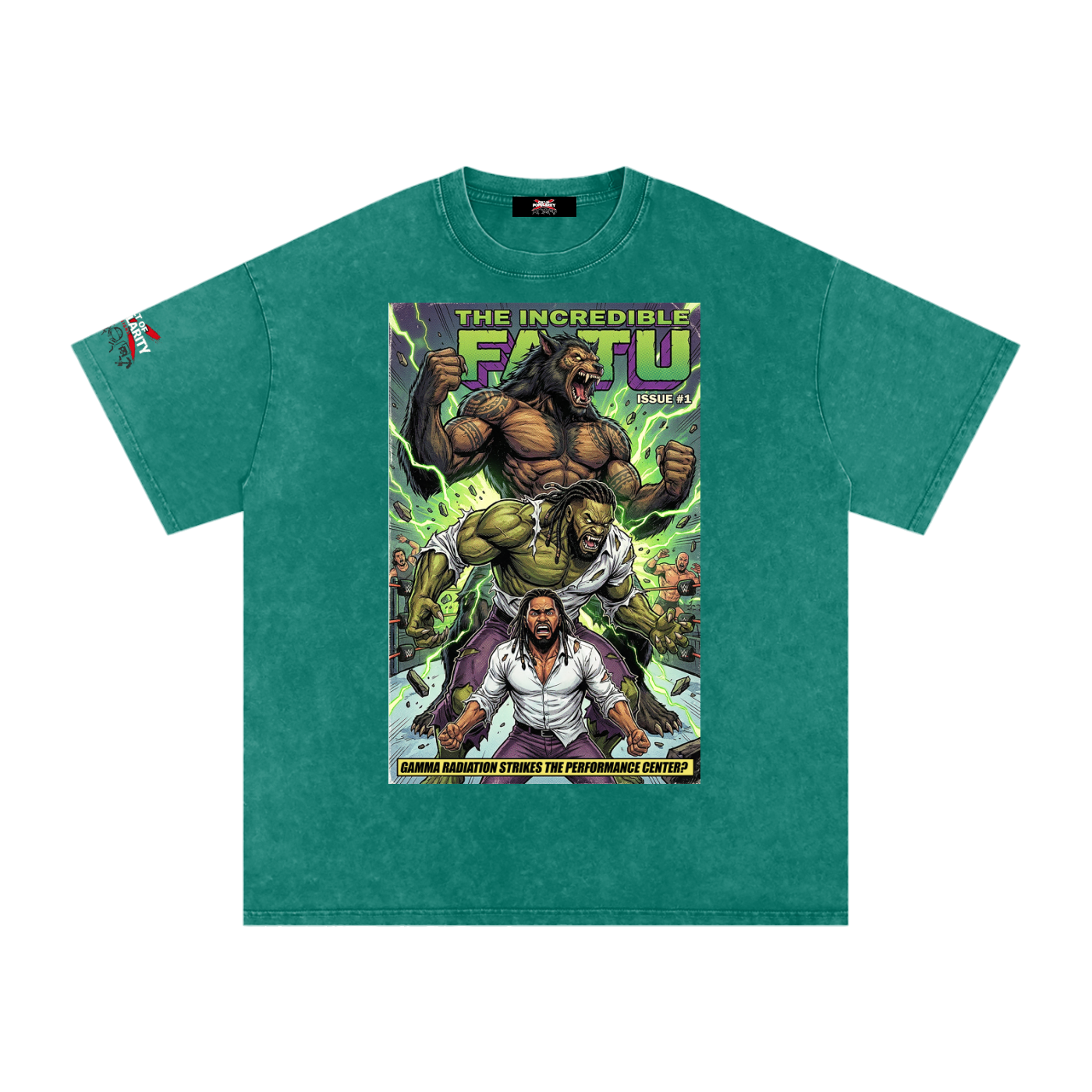 Unleashed Rage” — Comic Homage Variant (Jacob Fatu)